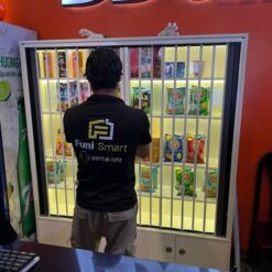 Cánh tủ trong suốt xếp lùa gọn đẹp hiện đại tại nội thất Eurotechvietnam