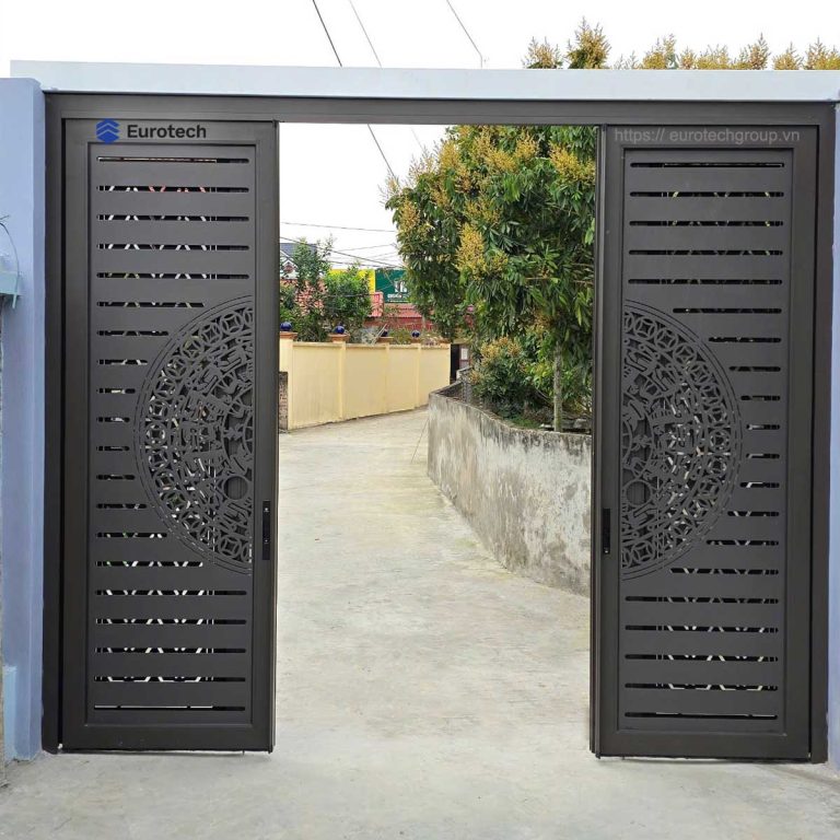 Cửa cổng CNC giúp tăng tính thẩm mỹ