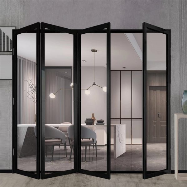 Cửa nhôm slim xếp trượt cao cấp
