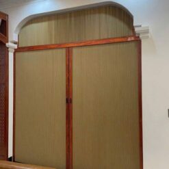 Cửa xếp rèm tổ ong mái vòm | Công năng ngăn lạnh điều hòa cực kì tốt