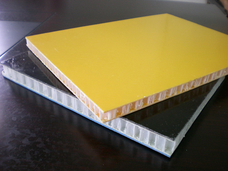 Tấm nhôm tổ ong phủ Melamine