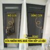 Cửa nhôm xếp nhà vệ sinh cao cấp | Thay thế cửa nhôm kính cũ kĩ