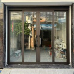 cửa nhôm trượt quay hệ hoàng gia