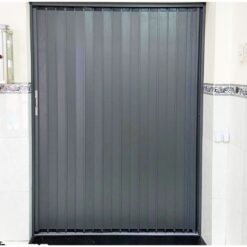 cửa nhôm xếp nhà vệ sinh