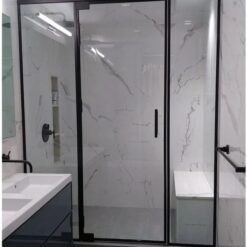 cửa xếp nhà tắm trượt slim siêu mỏng và thẩm mỹ